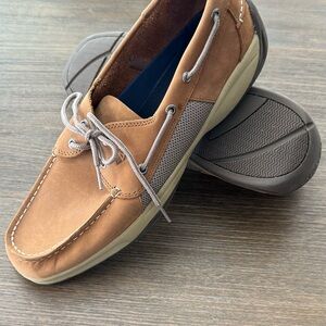 Sperry Men's Tan Leather Boat Shoes